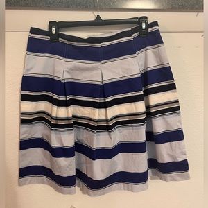 NEW YORK AND COMPANY ROYAL BLUE & LIGHT BLUE SKIRT